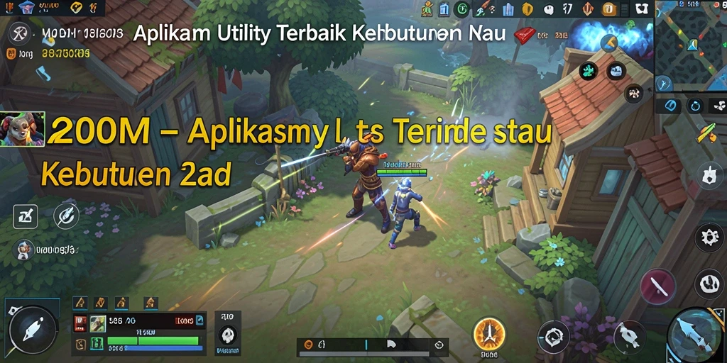 Screenshot utama A200M yang menunjukkan antarmuka dan fitur-fitur Utility.