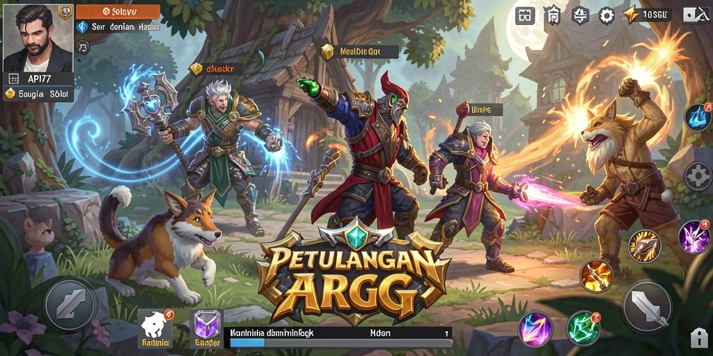 Gameplay API77 yang memikat dengan pertarungan dan petualangan yang seru.