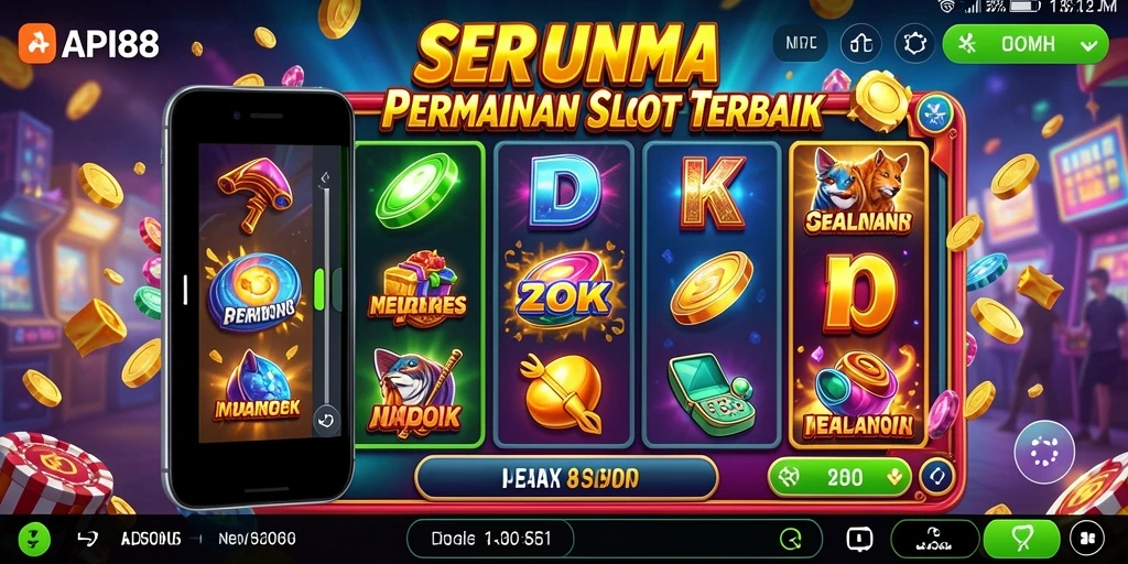 Tampilan gameplay menarik dari API88 di layar.