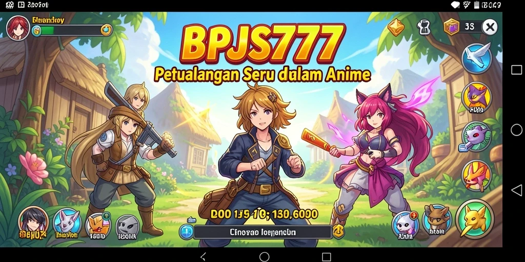 Screenshot BPJS777 menampilkan aksi seru dari gameplay Anime yang mendebarkan.