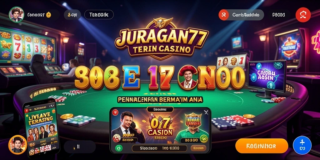 Tampilan gameplay Live Casino yang menarik dan interaktif di JURAGAN77.