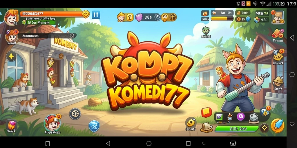 Tampilan screenshot KOMEDI77 yang menarik dan interaktif.