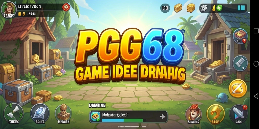 Tampilan gameplay PGG68 yang menarik dan menyenangkan.