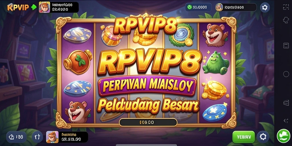 Tampilan gameplay RPVIP8 yang menarik dan penuh warna.