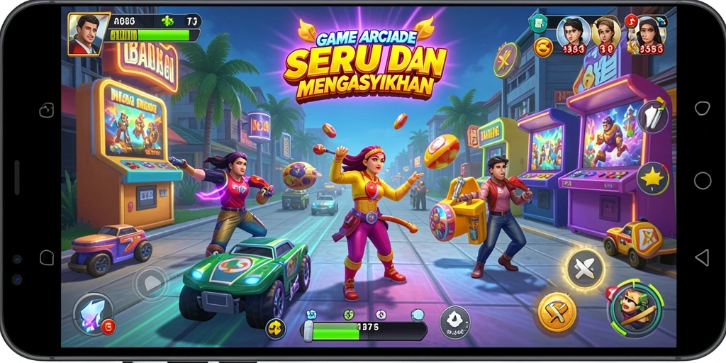Tampilan gameplay T6 yang dinamika dan menarik.