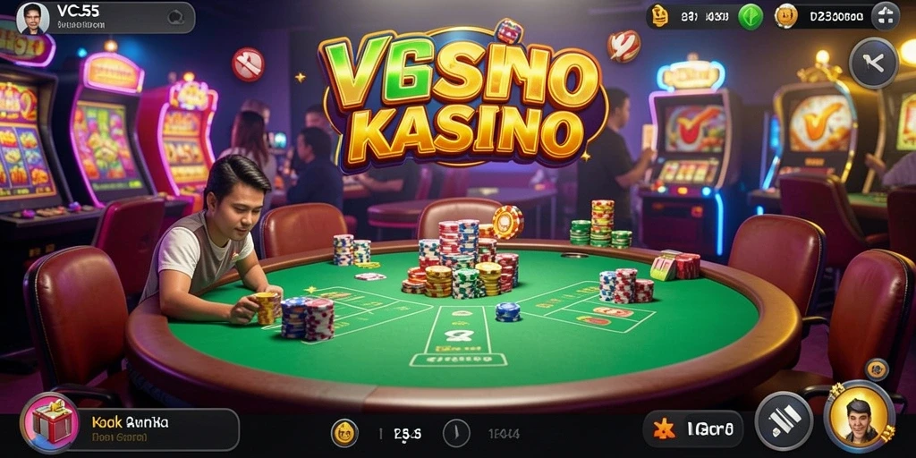 Tampilan menarik gameplay Kasino VC55 yang seru dan mengasyikkan.